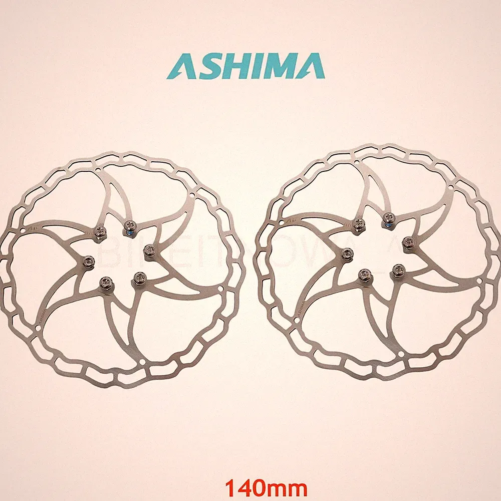 2pc 140mm 64g Ultra Light ASHIMA Ai2 Bike Bicycle cycle Disc Brake Rotor