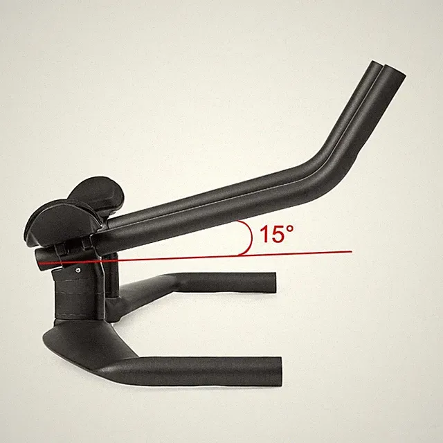 400/420/440mm Aero Carbon Fiber Triathlon Bicycle Rest Handlebar TT Handlebar