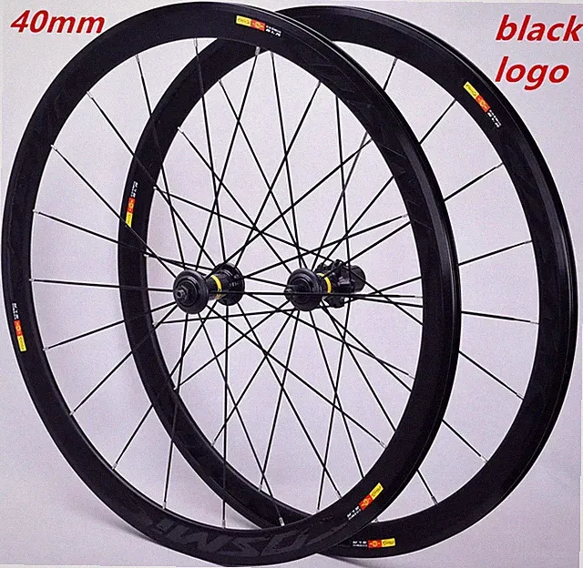 700C 40/50mm V Brake Road Bike Wheels Disc Bicycle Wheelset Fixed Gear Set