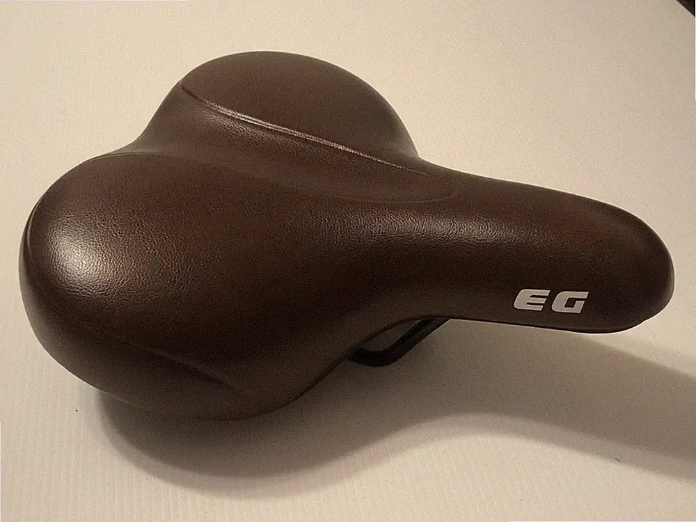 EG Comfort Hybrid Bicycle seat Saddle Brown Cruiser City Hybrid