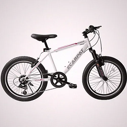 Elecony 20'' Kids Bicycle Montain Bike Gear Shimano 7 Speed Boys Girls White