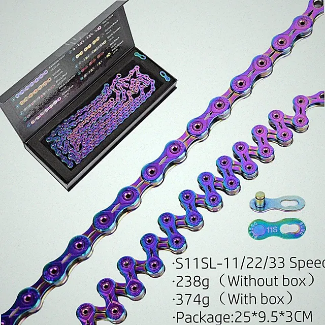 For Shimano KMC 11 Speed SUMC SX11SL Super Light MTB Road Bicycle Bike Chain