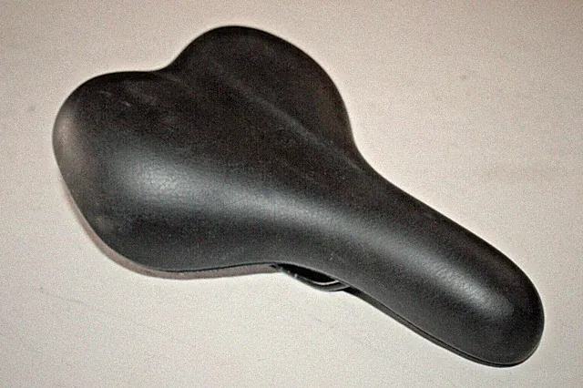 Hybrid Bike Saddle 260/180mm Black 405g MTB Cruiser eBike MTB Fast USA Shipper