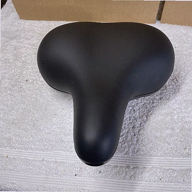 K.SAN Comfort Hybrid Bike Saddle Black Cruiser New w/o Tag Bicycle Seat