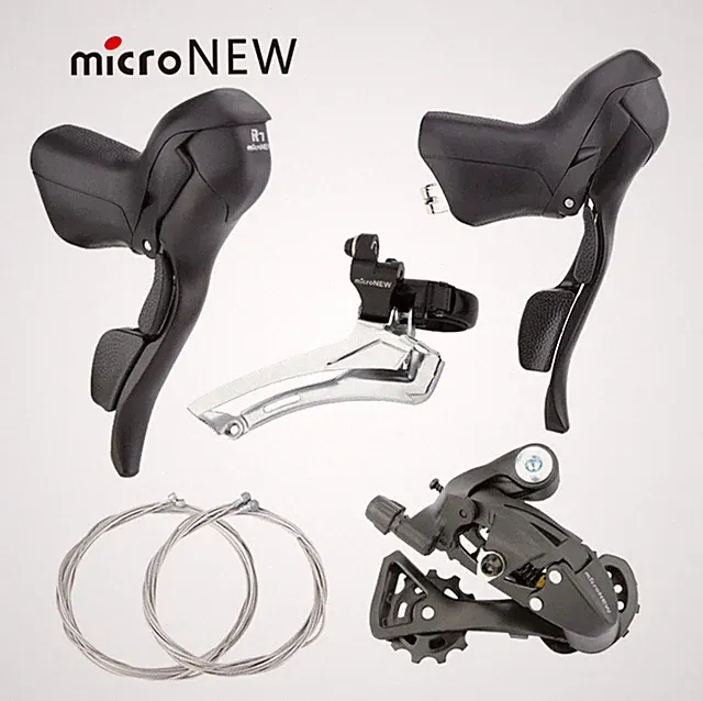MicroNEW Road Bike Shifter Brake 7/8/9/10/11 Speed Shifter Dual Control Lever