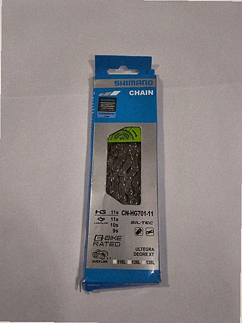 NEW Shimano Ultegra / Deore XT (CN-HG701-11) Chain 116L W/Quick-Link NIB BICYCLE