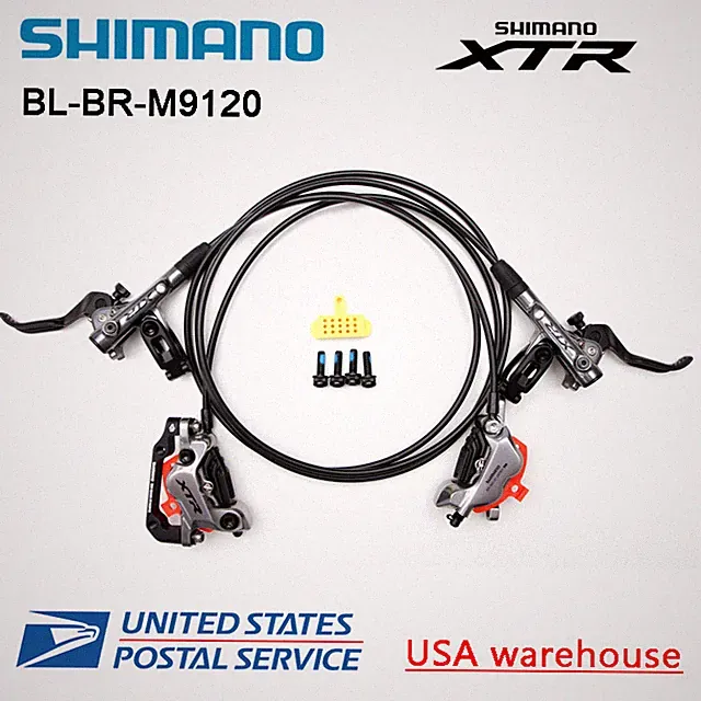 New SHIMANO XTR BL-M9120 BR-M9120 4 Pistons Hydraulic Disc Ice Tech Brake Set