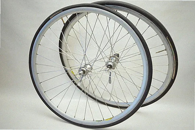 SHIMANO 105 BICYCLE 650C MAVIC 7 SPEED CXP 12 WHEEL SET HB FH-1055 571 BSD