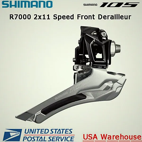Shimano 105 FD-R7000-F 2x11 Speed Braze-on Mount Front Derailleur ROAD