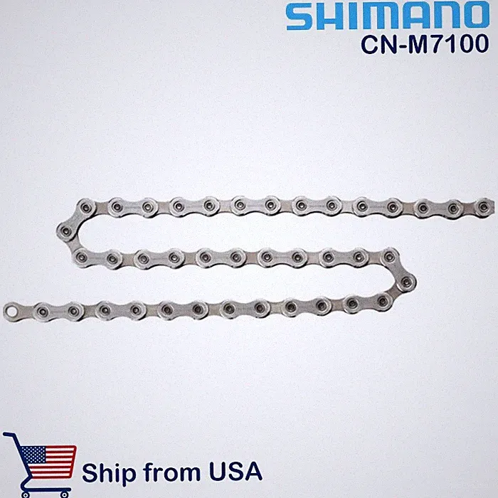 Shimano 12 Speed CN-M7100 MTB Road Bike Chain 122 Links Bicycle Chain Quick Link
