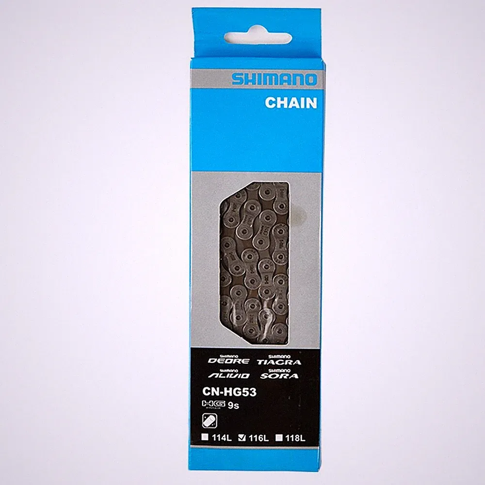 Shimano 9 Speed Deore CN-HG53 MTB Mountain Bicycle Road Bike Chain 116 Link