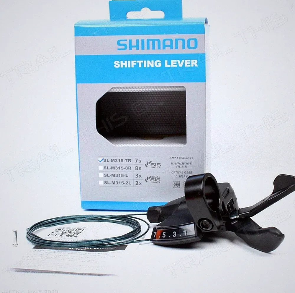 Shimano Altus SL-M315 7-Speed Bicycle Right Rear Rapidfire Trigger Shifter