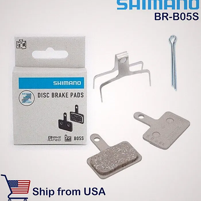 Shimano B05S Disc Brake Pads Resin MTB for M315 MT200 Acera Altus Deore 4 Pair