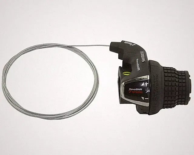 SHIMANO Bicycle Bike Twist Right Side Shifter Revo 7 Speed Shifter Bike Part