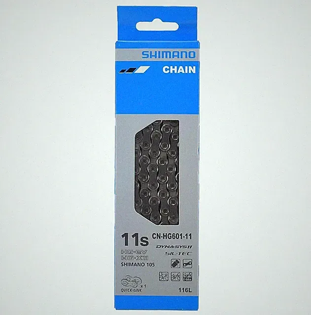 SHIMANO BICYCLE CHAIN | 105 | CN-HG601-11 | 11-SPEED | 126 LINKS
