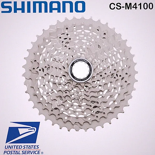 Shimano Cassette Deore CS-M4100 10 Speed Silver 42 Teeth Touring Trekking MTB