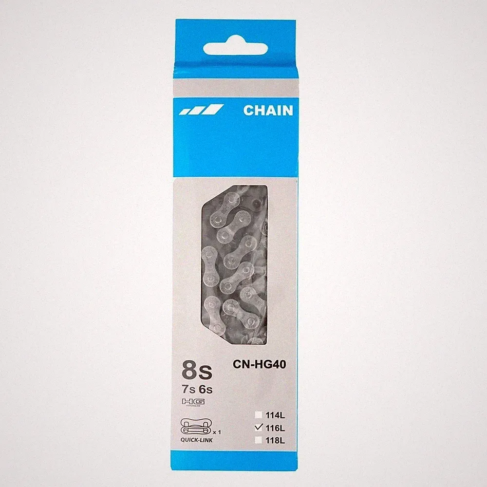 Shimano CN-HC40 6 7 8 Speed Bicycle Chain 116 Links Road MTB Hybrid HG40 New-USA
