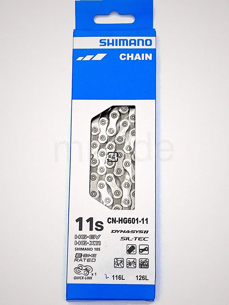 Shimano CN-HG601-11 11 Speed Chain w/ Quick Link,116L fit MTB Road Bike Bicycle