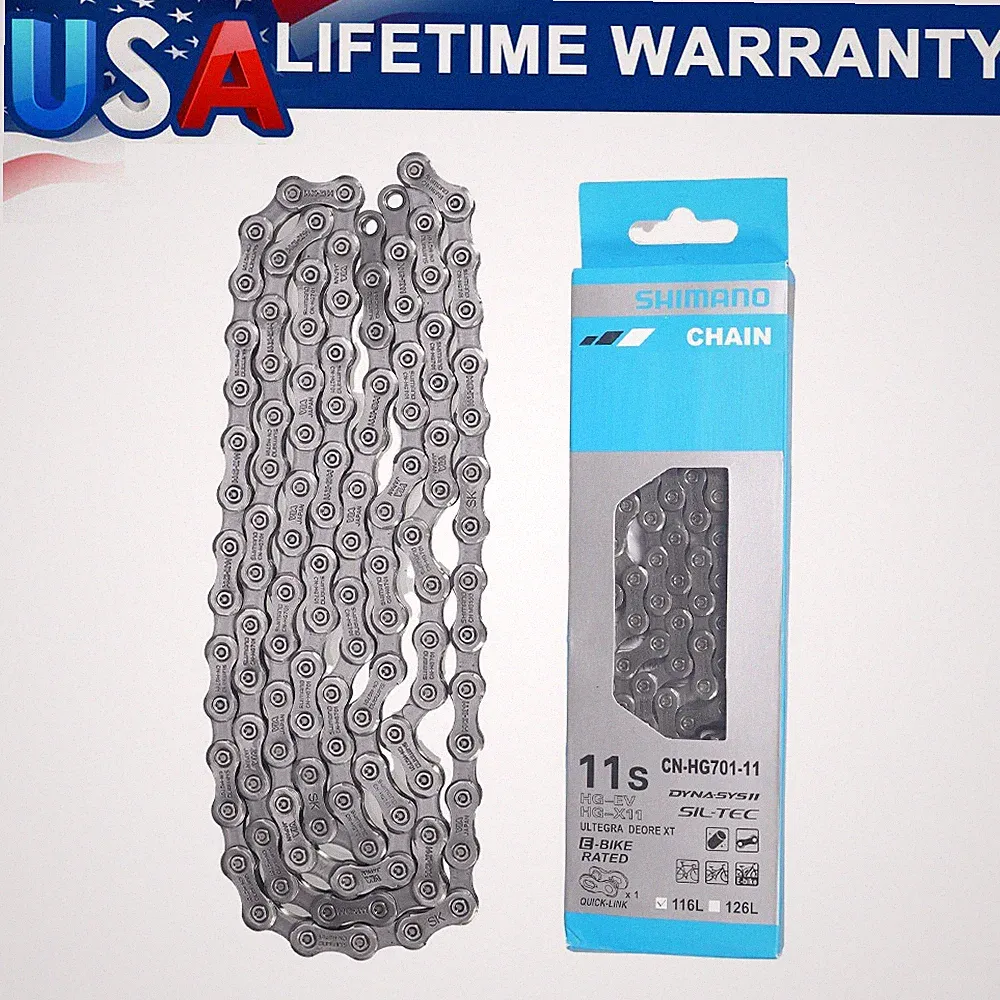 Shimano CN-HG701 11 Speed Chain Ultegra/Deore XT MTB Road E-Bike Chain 116 Links