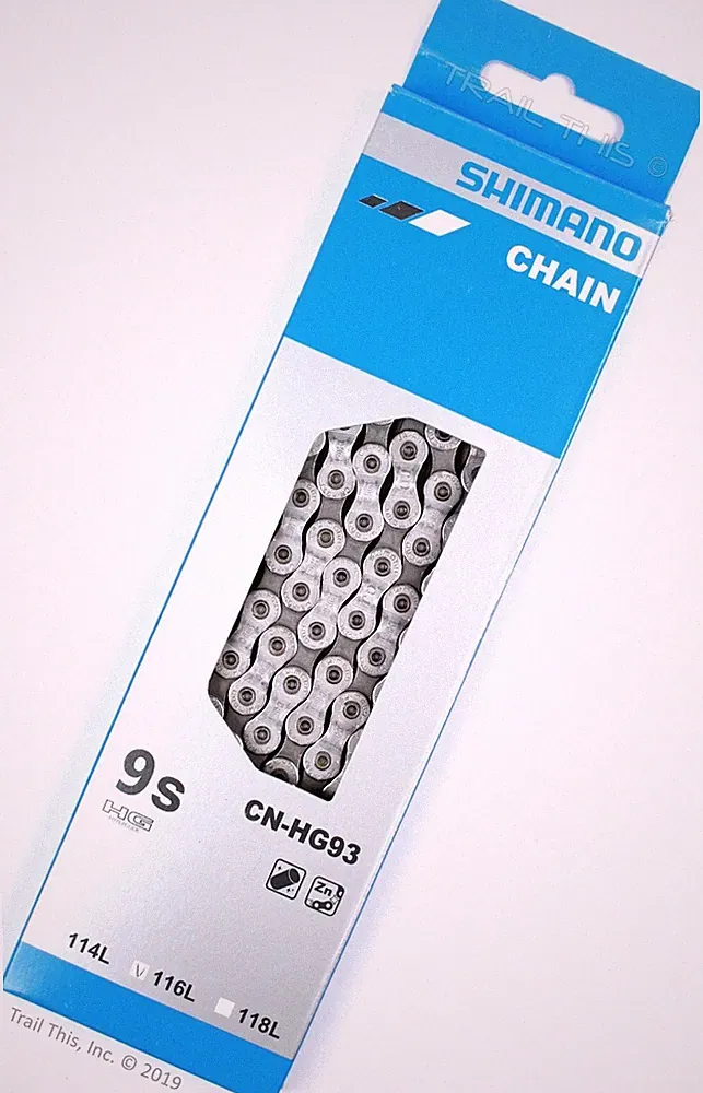 Shimano CN-HG93 9-Speed 116-Links Road MTB Bicycle Chain Deore XT / Ultegra