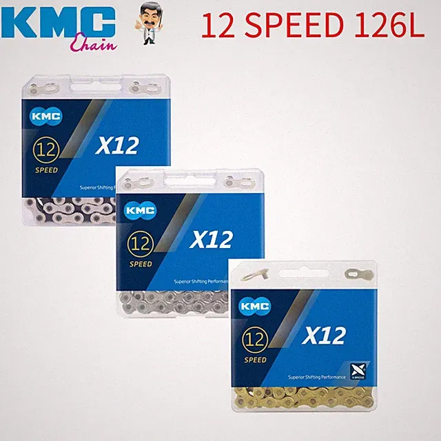 Shimano CN-M8100 KMC 12 Speed Mountain Bicycle Chains 126L MTB Road E-Bike Chain