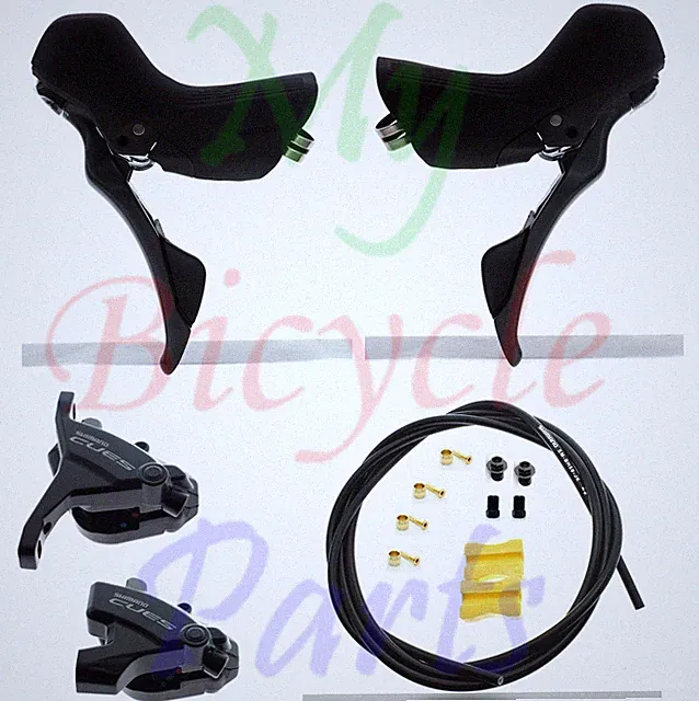 Shimano CUES ST-U6030/BR-U6030 2x10/2x11 Hydraulic Disc Brake/Shifter Set READ
