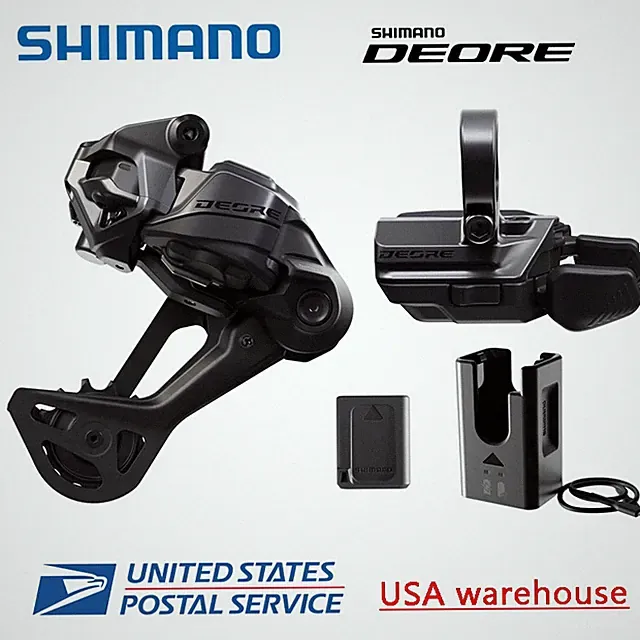 Shimano Deore M6250 Di2 Upgrade Kit Groupset Long Cage Rear Derailleur Shifter