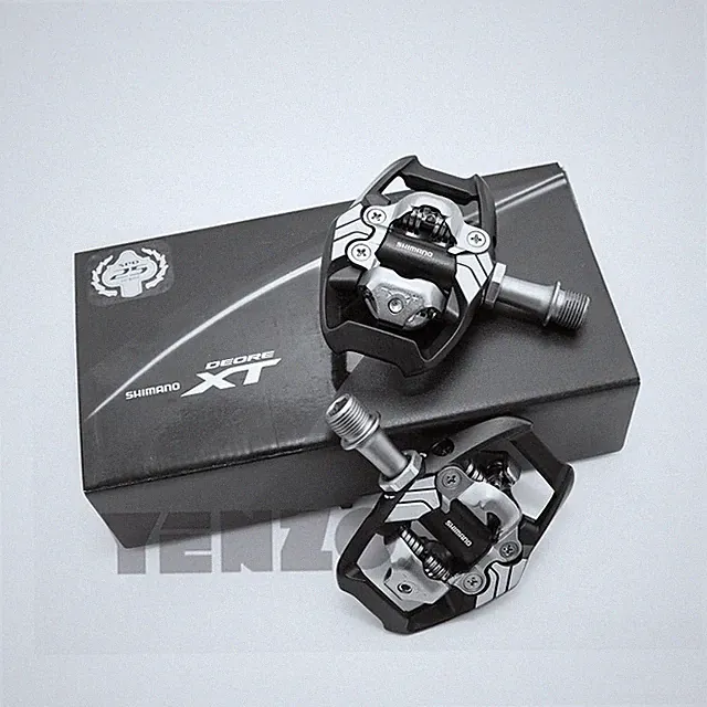 SHIMANO DEORE XT PD-M8020 mtb bike pedal with SPD cleats Self-Locking SPD MTB