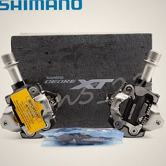 Shimano Deore XT PD-M8100 SPD MTB XC Mountain Race Bicycle Pedals Set & Cleats
