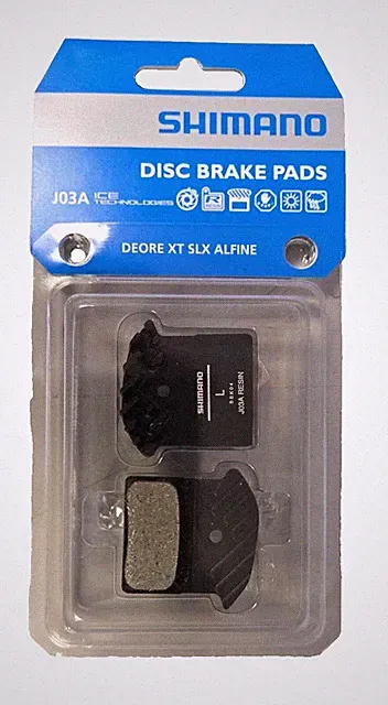 Shimano J03A, Unisex Adult Brake Pads, One Size pack of 2