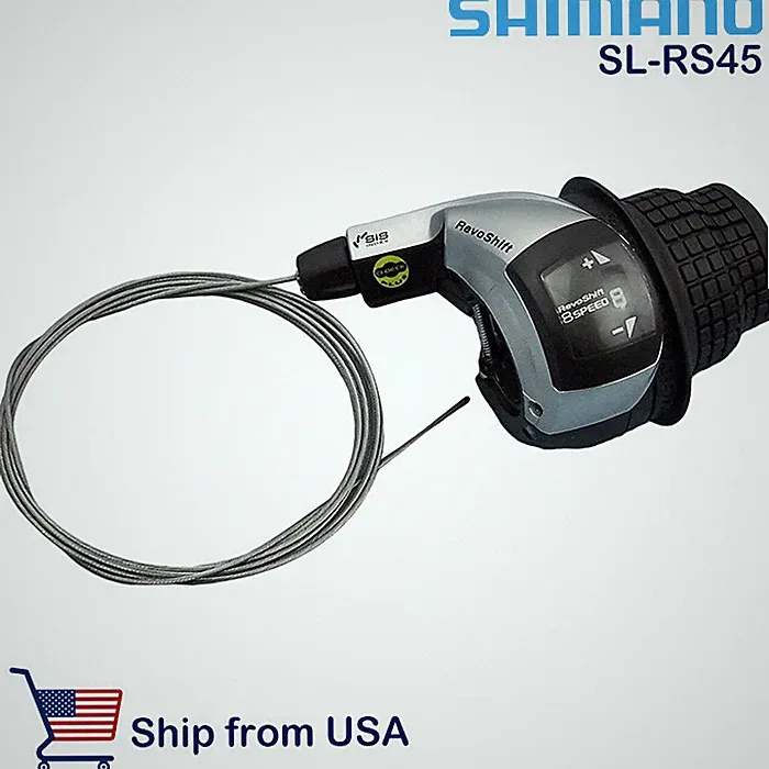 Shimano RevoShift SL-RS45 8 Speed MTB Bicycle Twist Grip Shifter Lever RS45