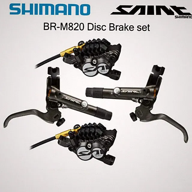 Shimano Saint BL-M820 / BR-M820 Hydraulic Disc Brake Set MTB Downhill Pre-Bled