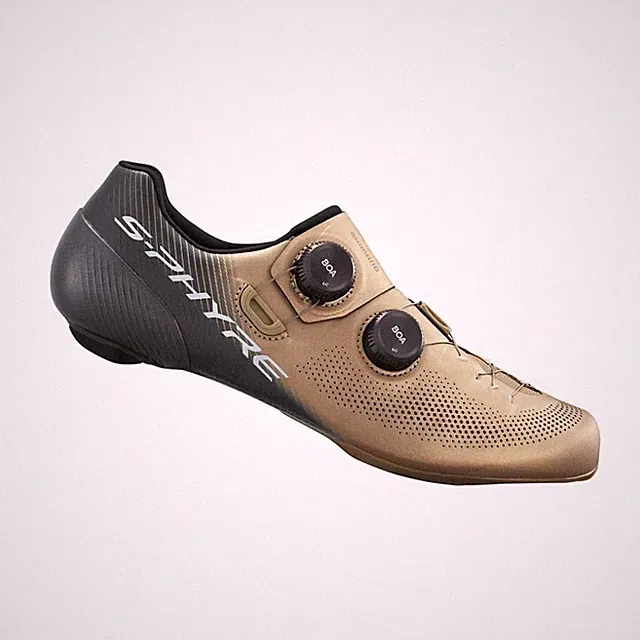 SHIMANO SH-RC903S S-PHYRE CYCLING ROAD SHOE WIDE VERSION RC9 CHAMPAGNE NEW