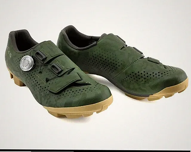 Shimano SH-RX 600 Gravel/MTB cycling Shoes, Men's Size Eu 44, Green US 10