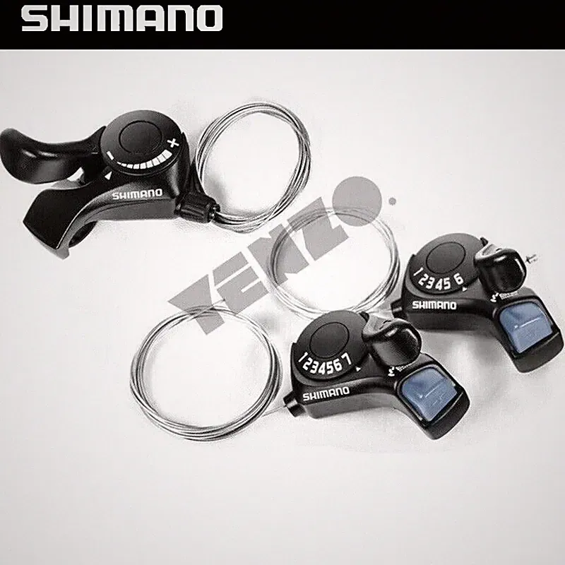 Shimano SL-TX30 3/6/7/18/21 Gear Shift Lever Set Speed MTB Mountain Bike Thumb