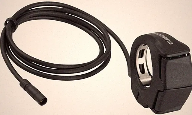 Shimano STEPS SW-E7000-L Left Hand Assist Switch with 400mm E-Tube Wire