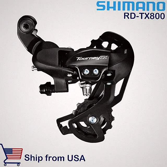 Shimano Tourney RD TX800 7/8 Speed Mountain Bike Rear Derailleur RD-TX800 Black
