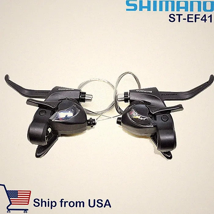 Shimano Tourney ST EF41 3 x 7 Speed STI Trigger Shifter Brake Set MTB Bike EF41