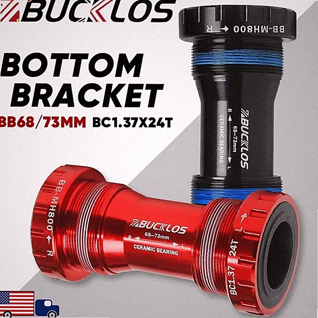 US Ceramic Bearing Bottom Bracket BB68/73mm MTB Road Bike Threaded Hollowtech II